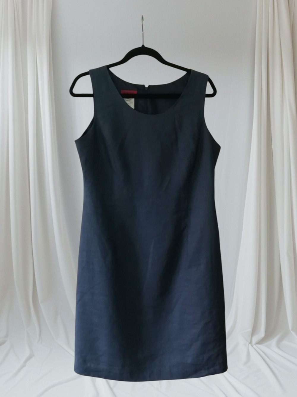 Sleek Sleeveless Midi Dress - Women's 100% Linen